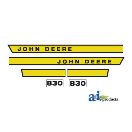 A & I Products Hood Decal 2" x2" x2" A-JD830L